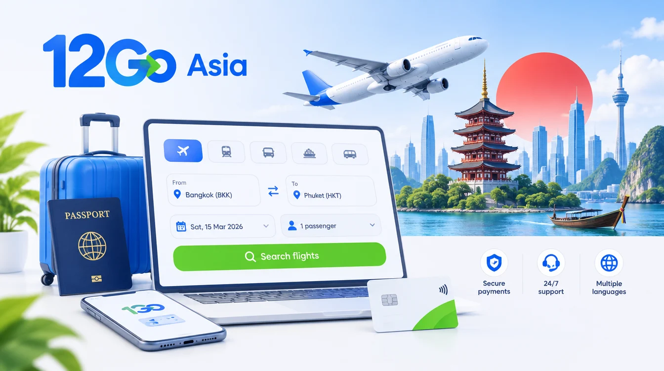 12Go Asia: покупка билетов и оплата из России в 2026 году