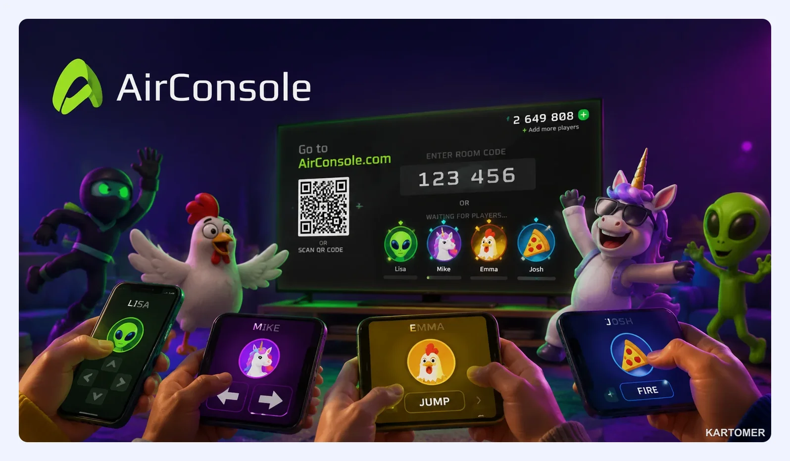 Скриншот: AirConsole — Как подключиться: пошаговая инструкция