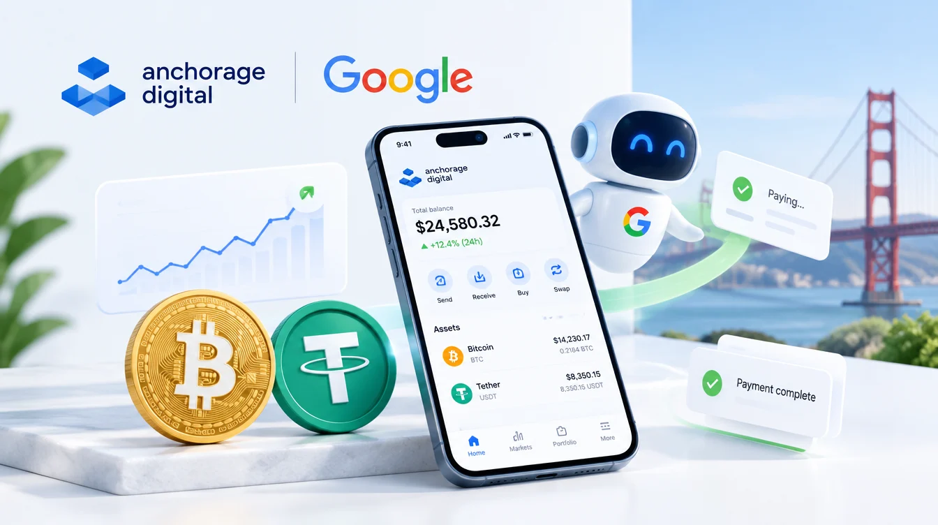 Anchorage Digital и Google запускают Agentic Banking: как ИИ-агенты начнут платить сами