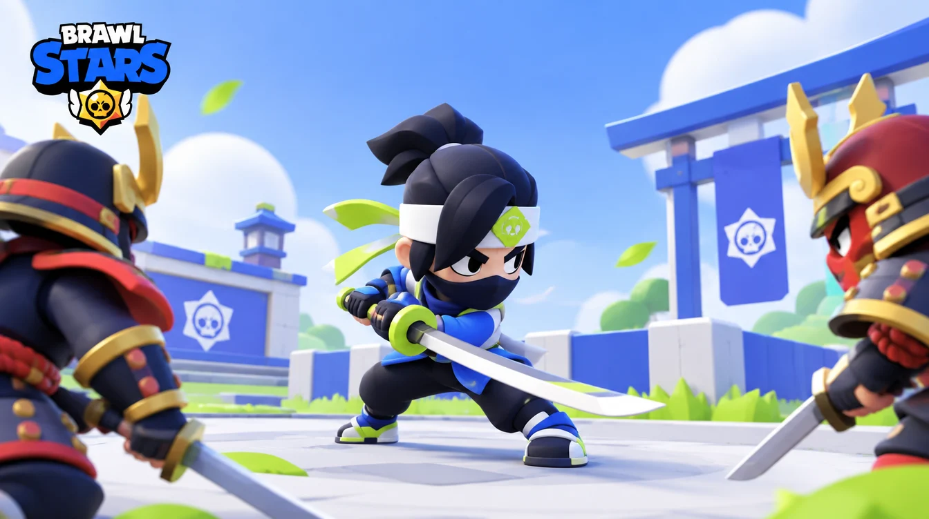 Анонс нового бравлера KatanaKid в Brawl Stars
