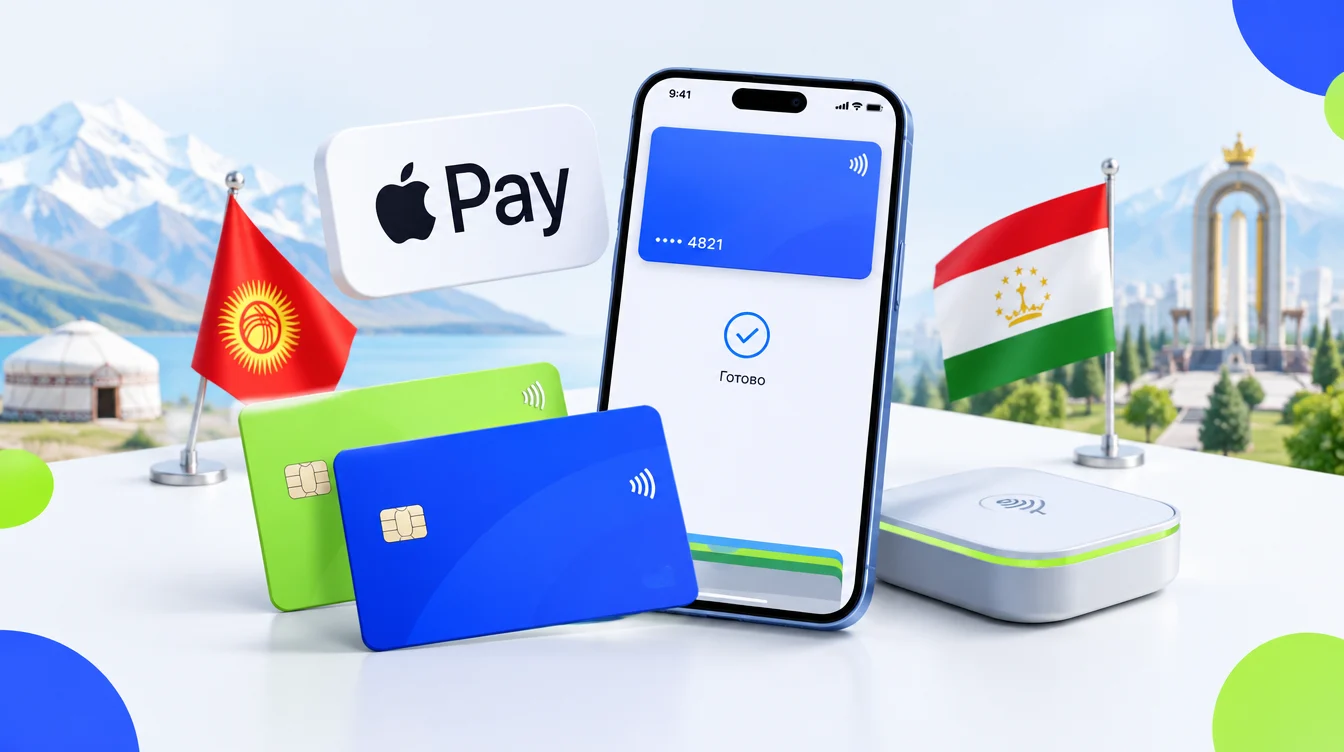 Apple Pay в Киргизии и Таджикистане в 2026 году: работает ли и какие карты подходят