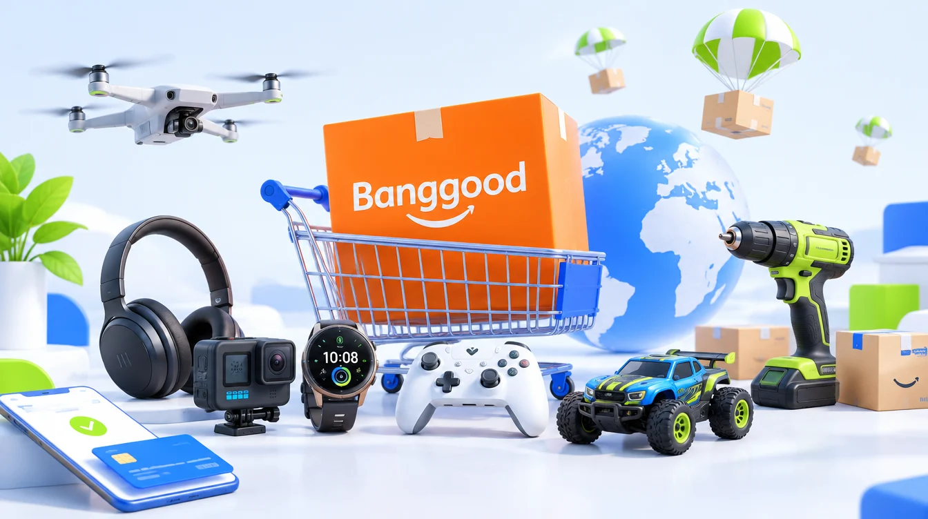 Banggood: официальный интернет-магазин 2026, цены в рублях, как оплатить