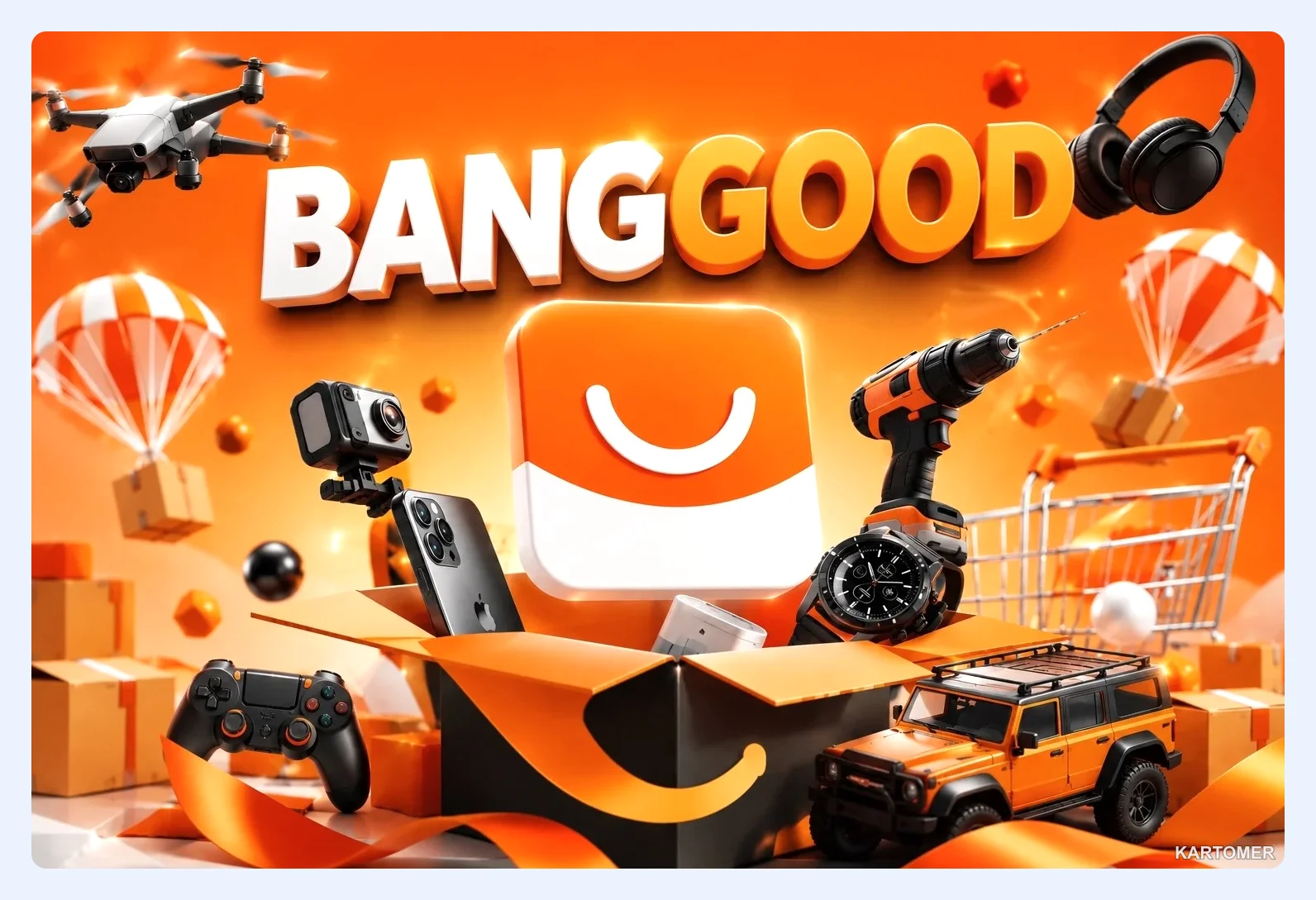 Скриншот: Banggood — Интерфейс и русская версия