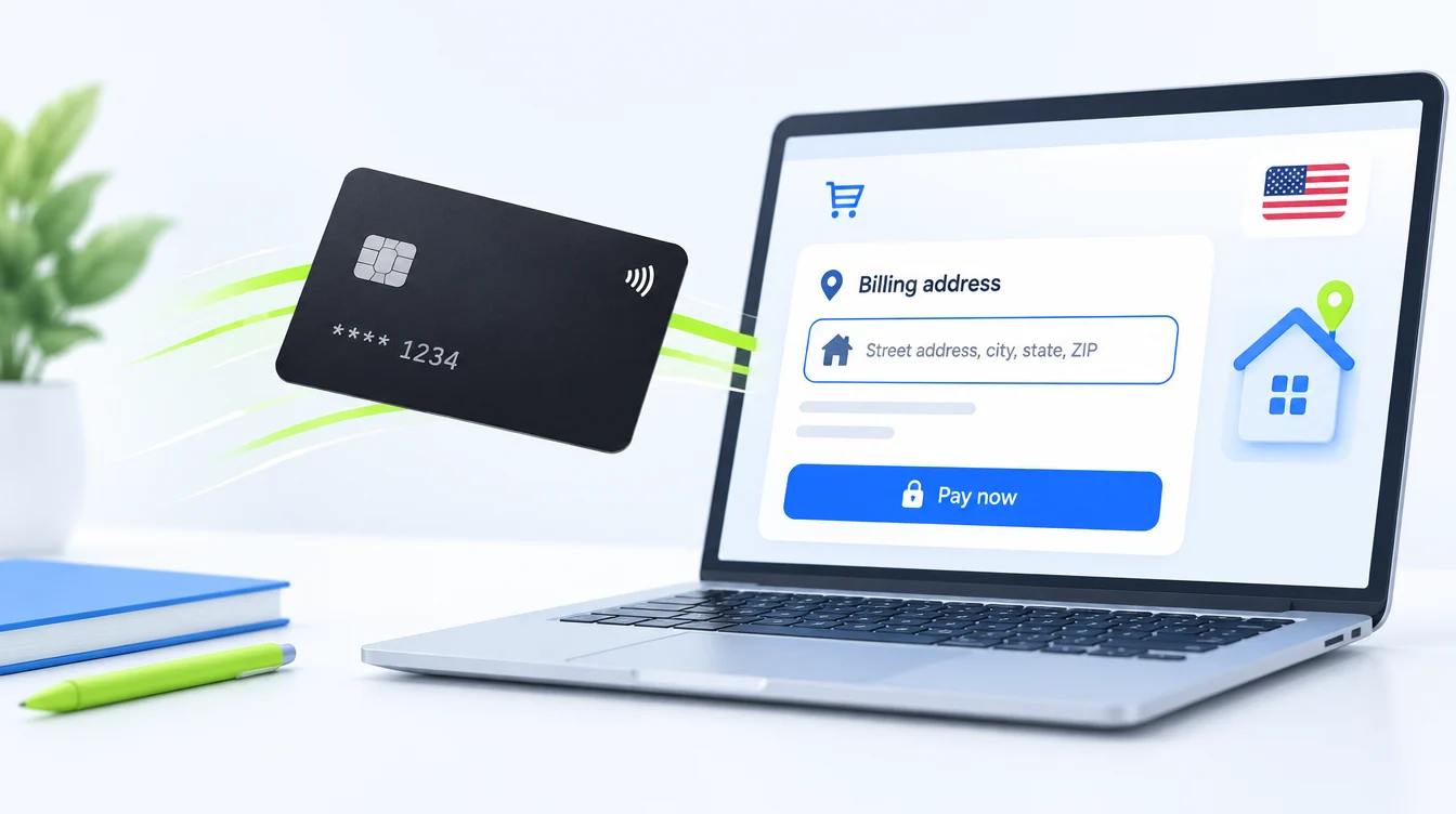 Billing Address: какой платёжный адрес указывать при оплате виртуальной картой