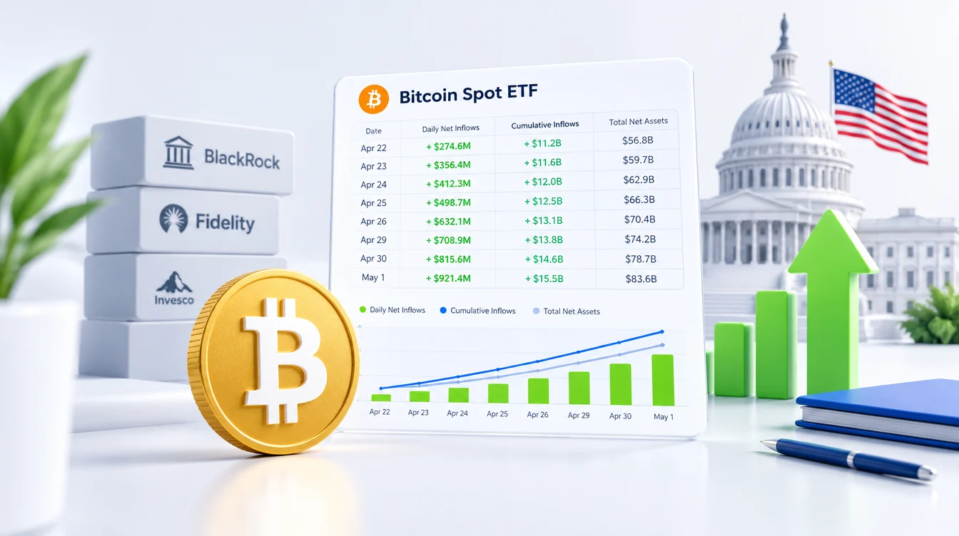 Bitcoin ETF 8 дней подряд показывают притоки: институционалы продолжают скупку