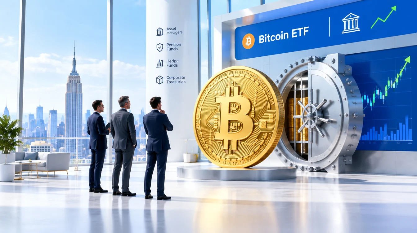 Bitcoin ETF и резервы компаний: как институциональные инвесторы влияют на рынок биткоина в 2026 году