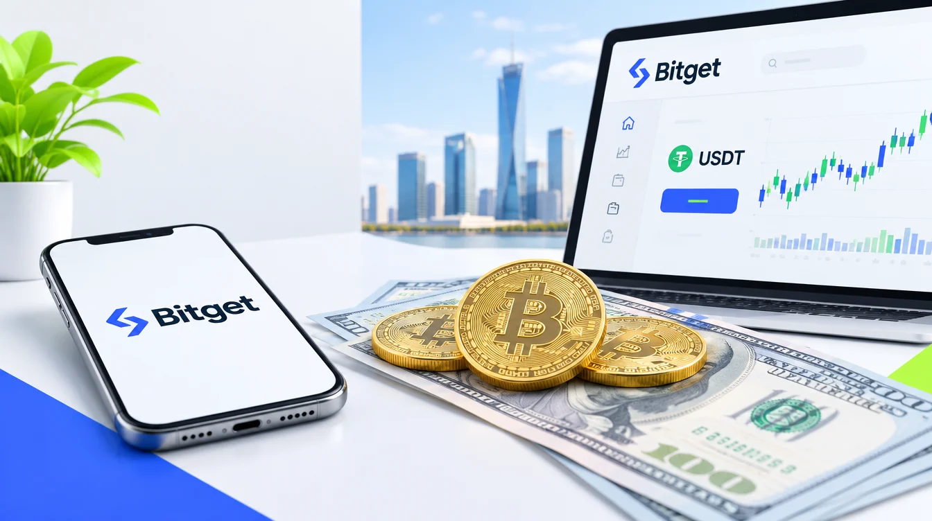 Bitget для новичка: как зарегистрироваться, купить USDT и начать торговать