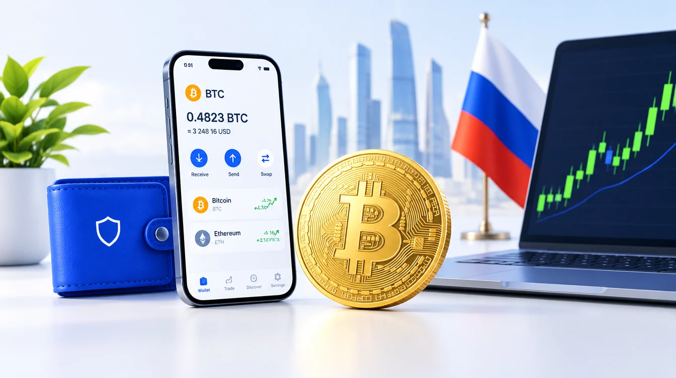 Биткоин кошелек для россиян: все что нужно знать трейдерам в 2026 году