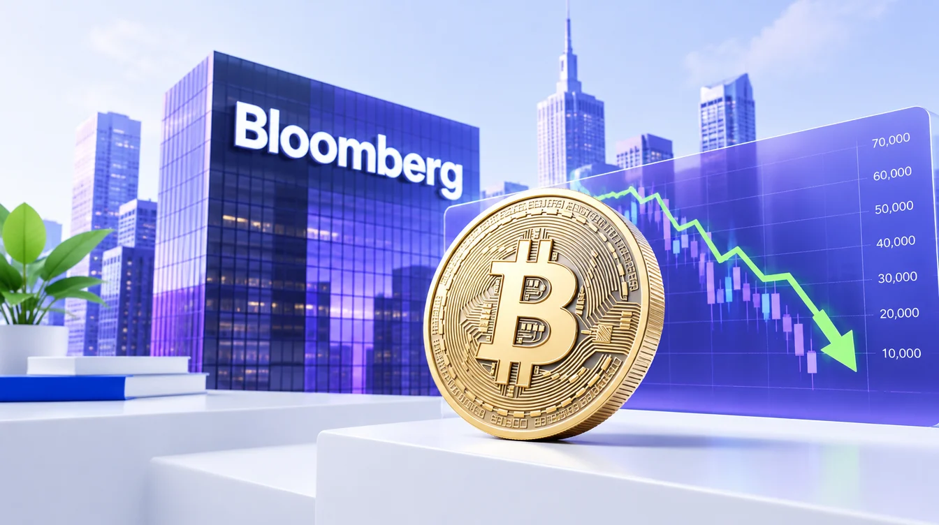 Bloomberg снова пугает биткоин: почему аналитики видят шанс падения BTC ниже $10 000