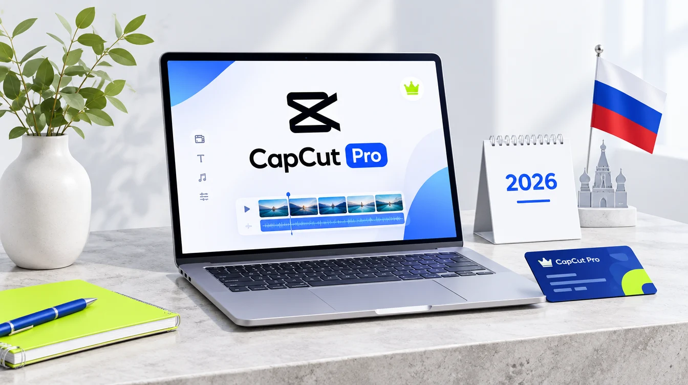 CapCut Pro: как купить и оплатить подписку в России 2026