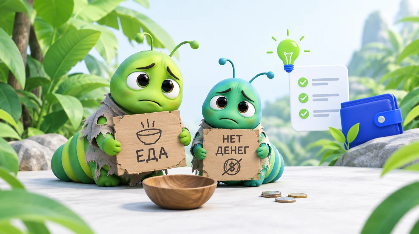 Что делать, если нет денег: полезные рекомендации  и реальные  способы