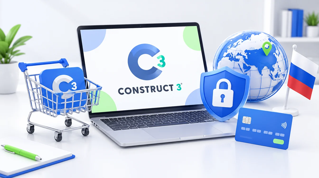 Construct 3: официальный сайт, покупка и оплата в России 2026