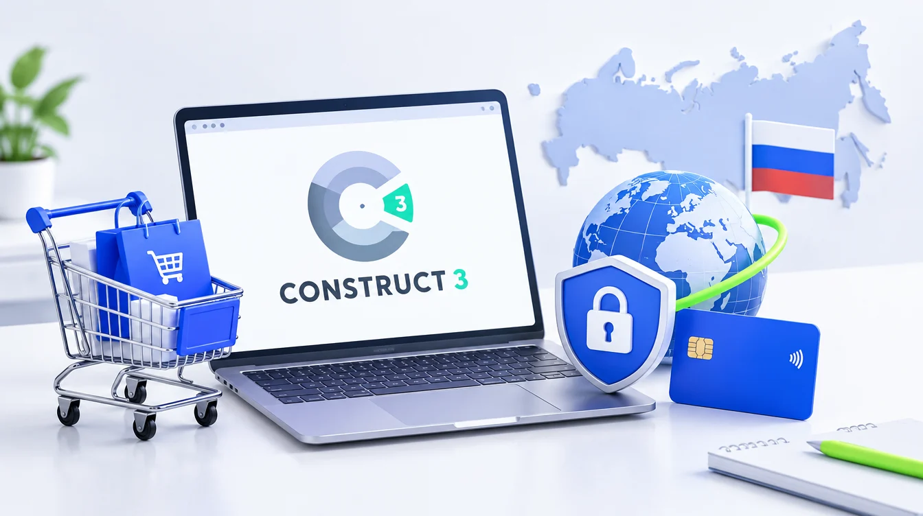 Construct 3: официальный сайт, покупка и оплата в России 2026