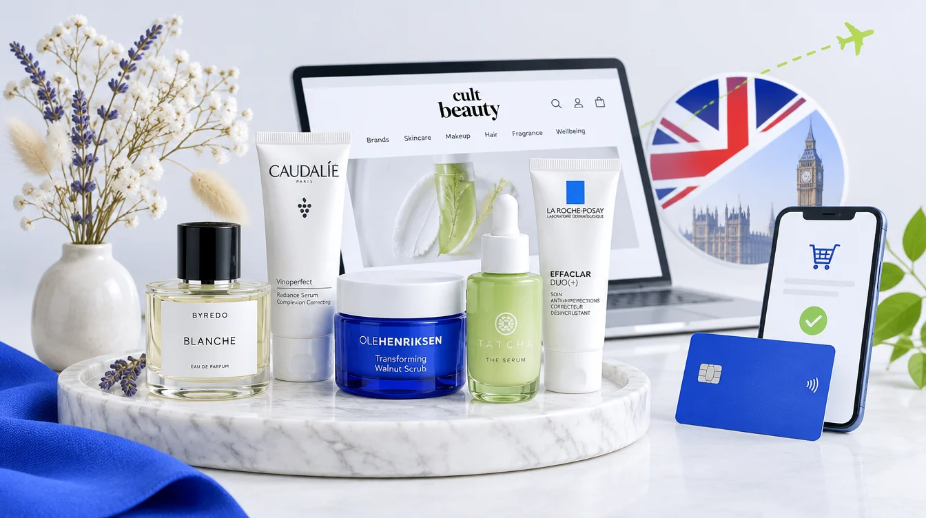 Cult Beauty: официальный сайт и как оплатить заказ из России в 2026 году