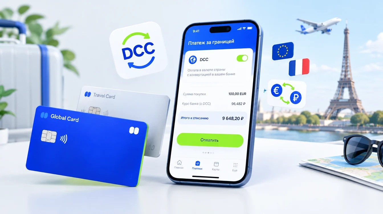 DCC при оплате за границей: как не переплатить за конвертацию в 2026 году