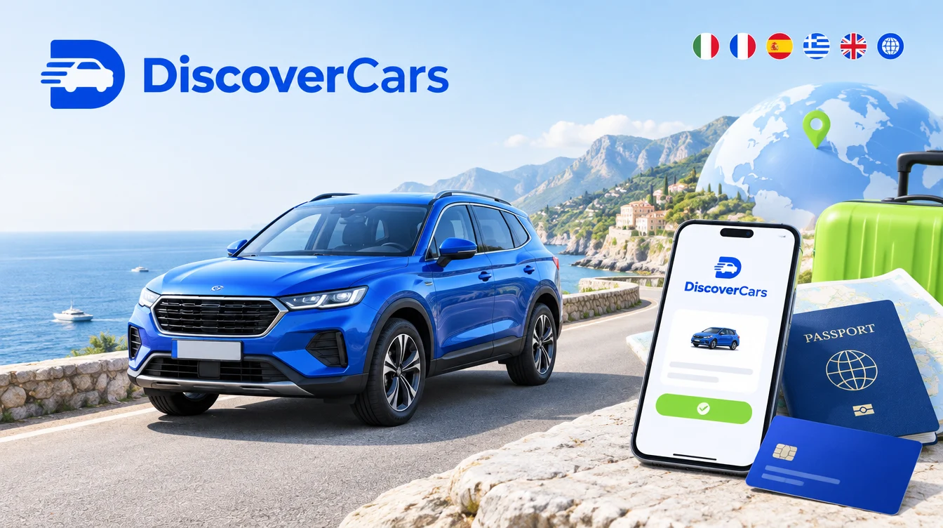 DiscoverCars: аренда авто по всему миру. Как оплатить в 2026 году
