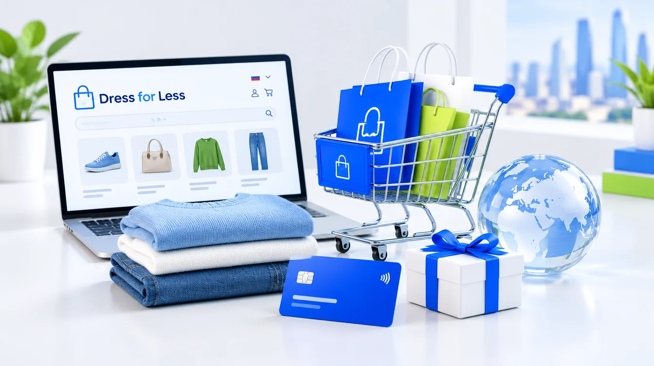 Dress for Less: как оплатить покупку в интернет-магазине из России в 2026 году
