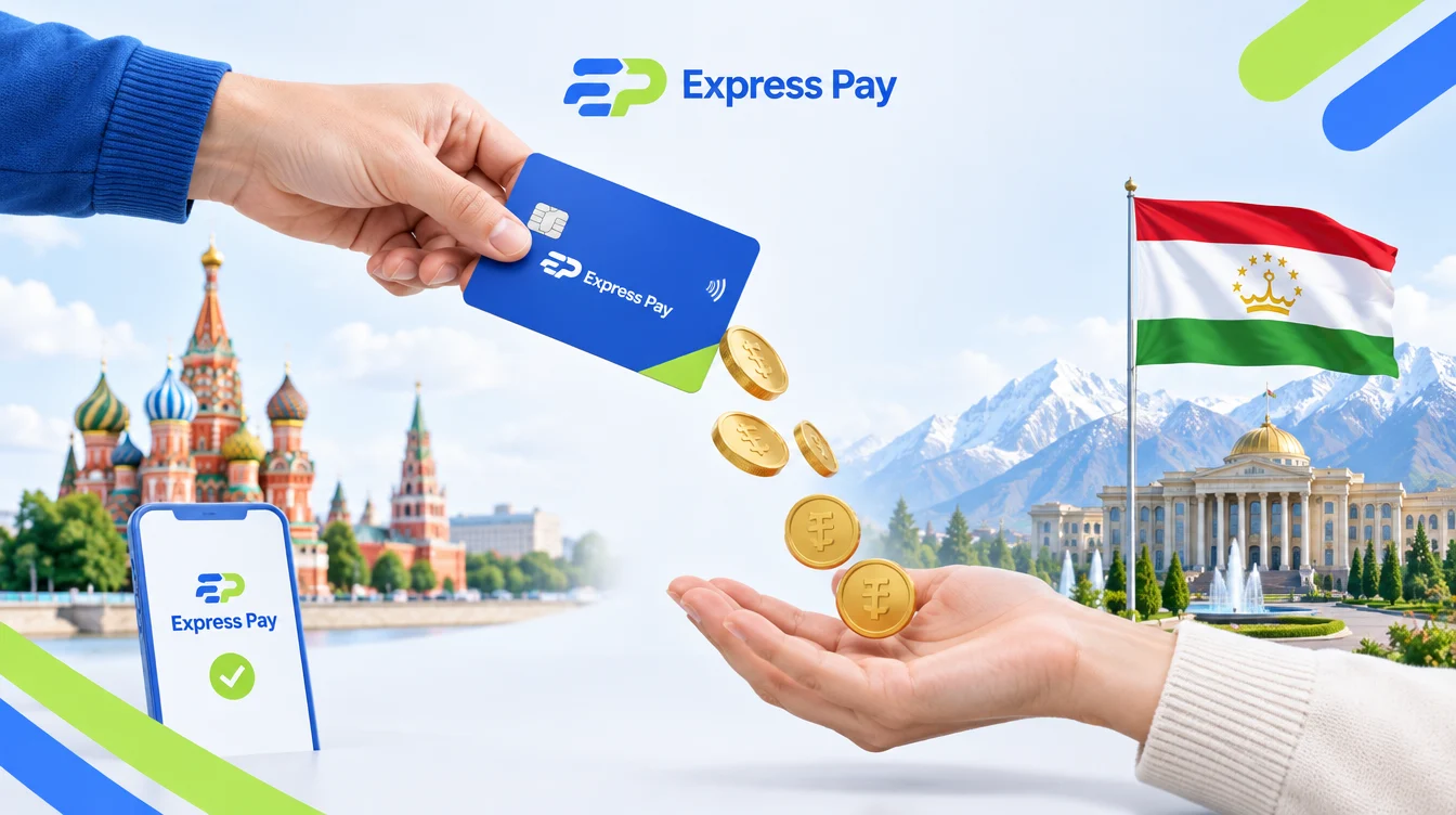 Express Pay Таджикистан: как пополнить из России в 2026 году