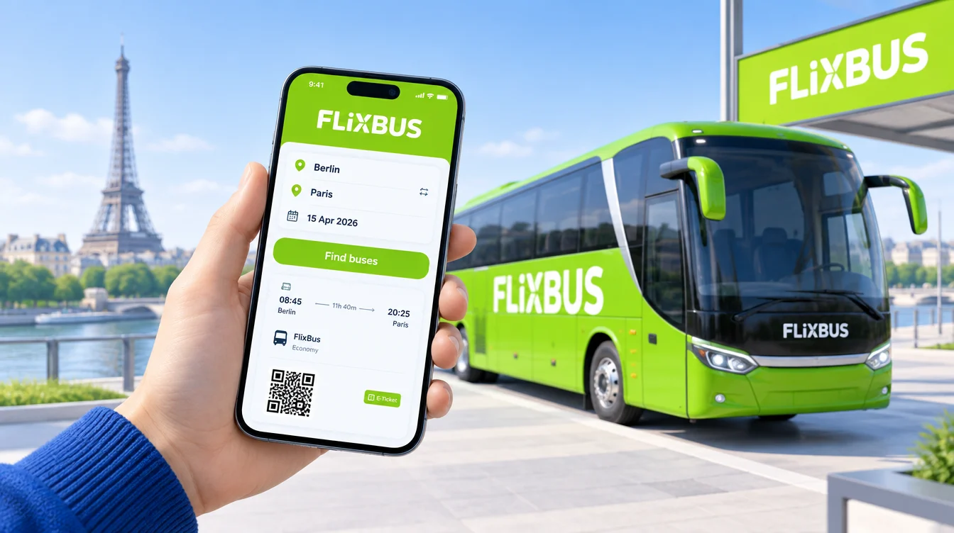 FlixBus: как купить билет на автобус онлайн в 2026 году