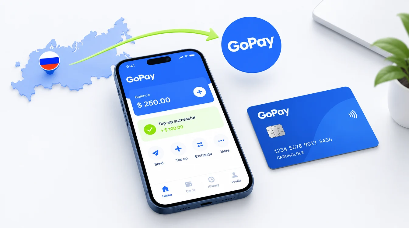 GoPay: полное руководство по платежной системе, пополнить из России в 2026 году
