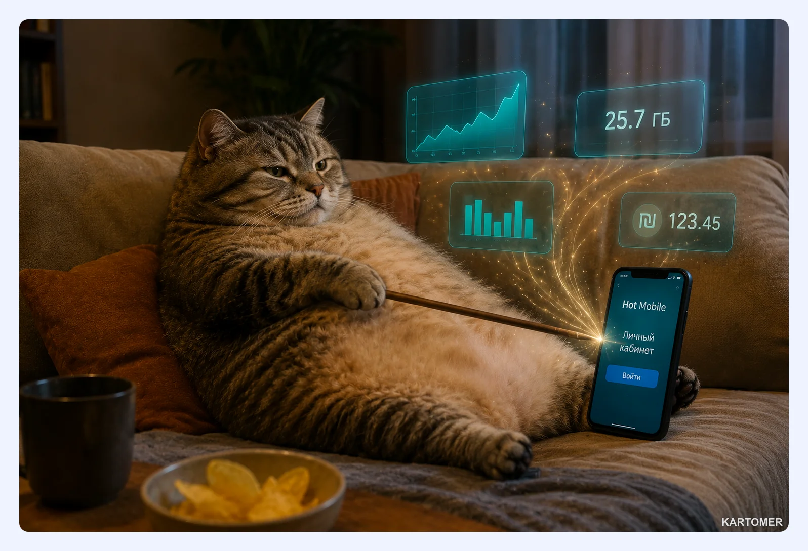 Скриншот: Что такое Hot Mobile