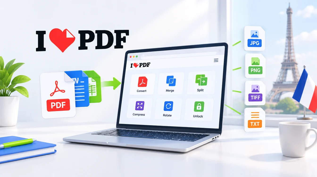 iLovePDF: как использовать конвертер, официальный сайт и возможности