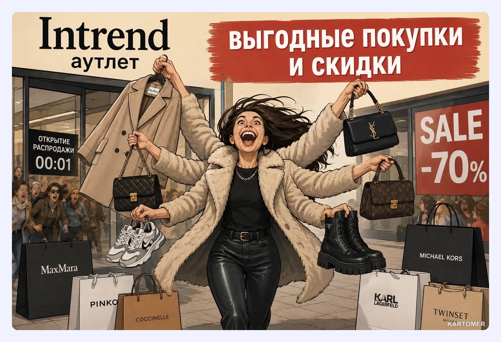 Скриншот: Что такое Intrend и чем он отличается от Max Mara