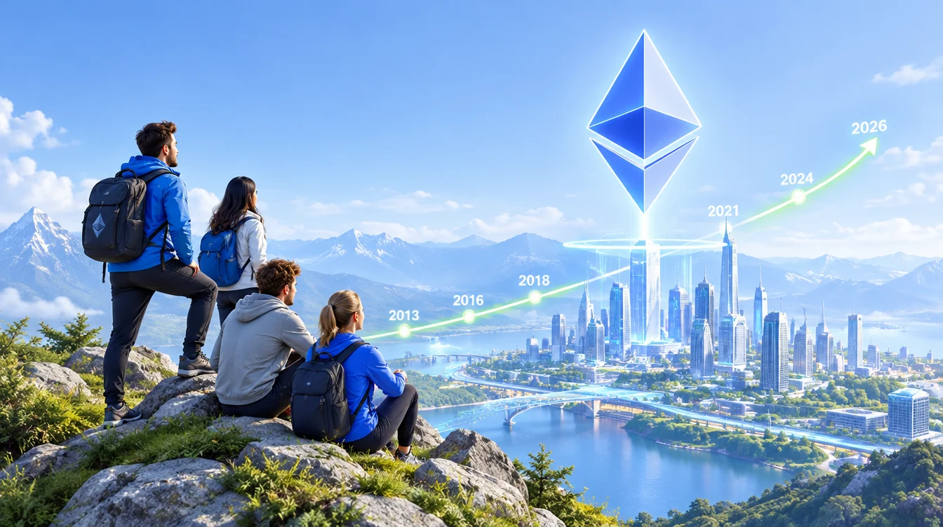История Ethereum (ETH): создание и развитие сети с 2013 по 2026 год