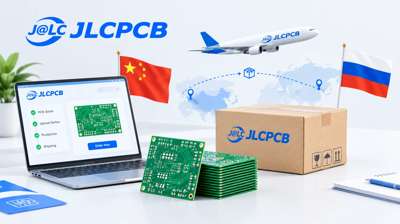 JLCPCB: заказ и доставка печатных плат из Китая в Россию