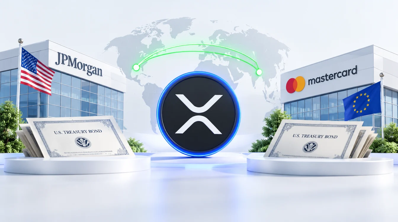 JPMorgan и Mastercard провели первый трансграничный перевод treasuries через XRP Ledger