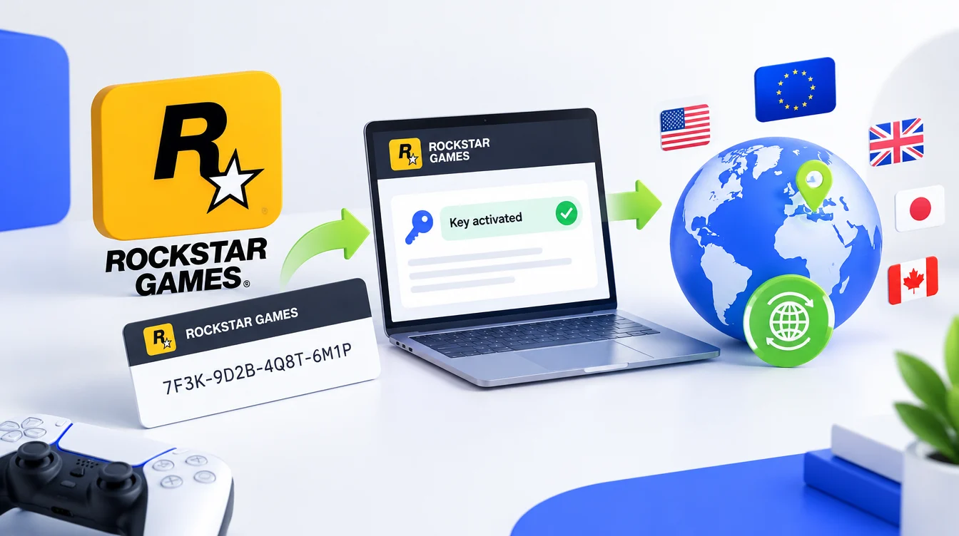 Как активировать ключ в Rockstar Games и сменить регион аккаунта в 2026 году