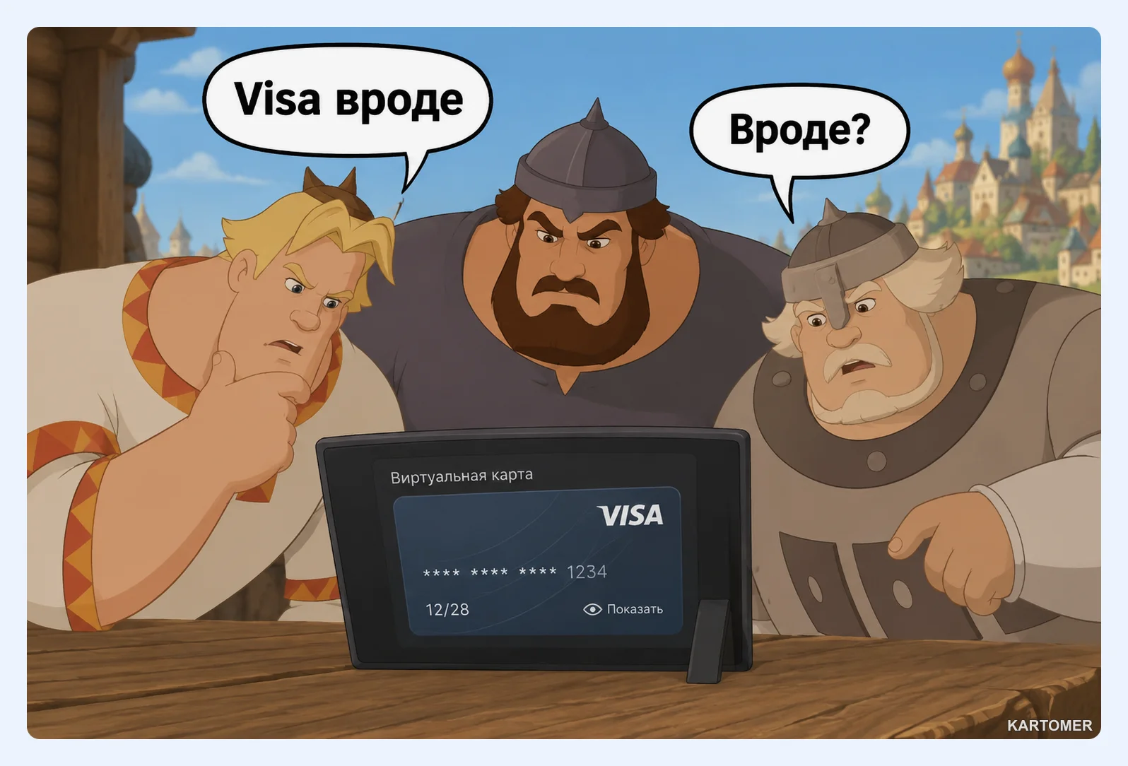 Скриншот: Что проверить перед добавлением виртуальной карты на iPhone