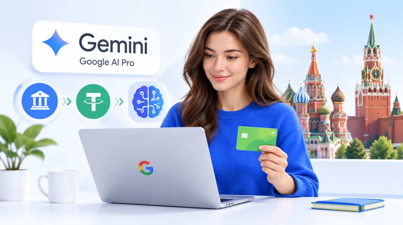 Как купить Gemini из России в 2026 году: способы оплаты Google AI Pro