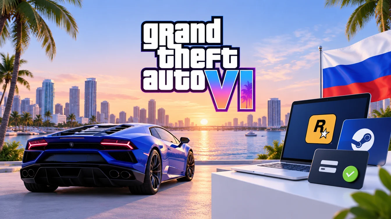 Как купить GTA 6: инструкция для геймеров из России