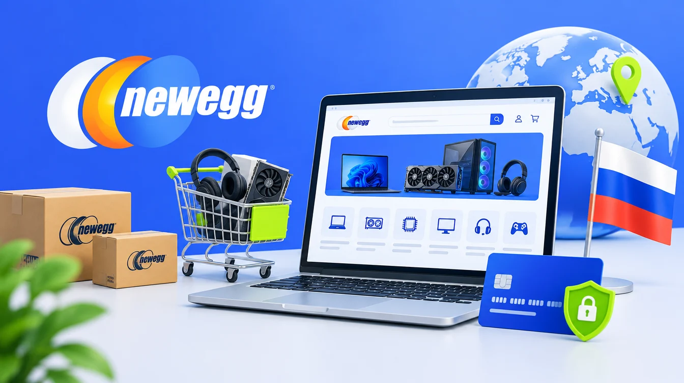 Как купить и оплатить товары на Newegg из России в 2026 году: рабочие способы