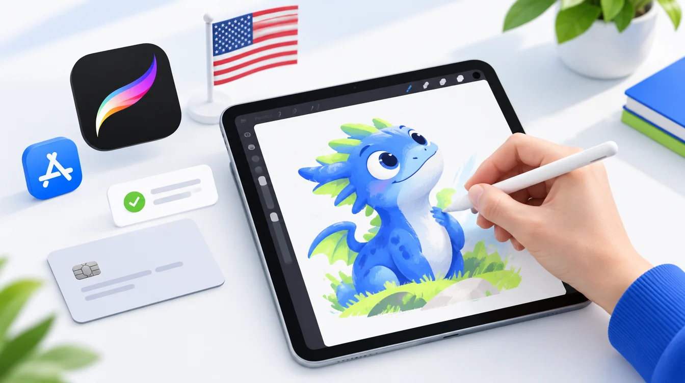 Как купить Procreate на iPad: рабочие способы оплаты и пошаговая инструкция