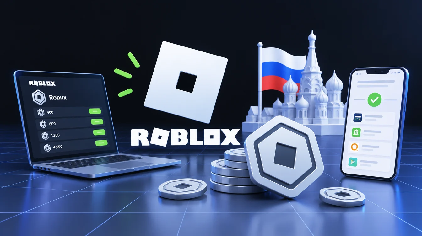 Как купить робуксы в России в 2026 году: пошаговая инструкция и проверенные сайты