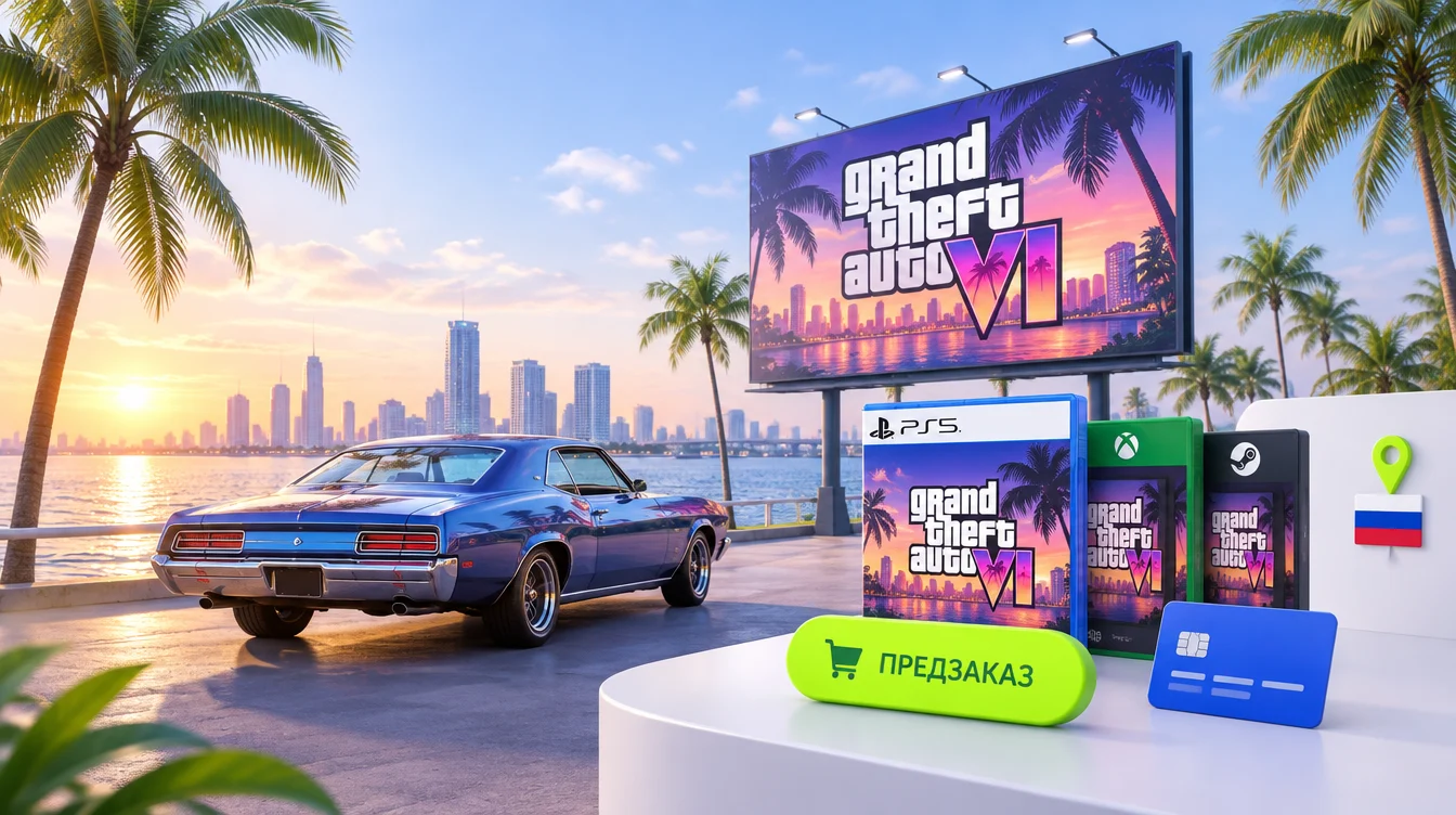 Как оформить предзаказ на GTA 6: цена, издания, платформы и покупка из России