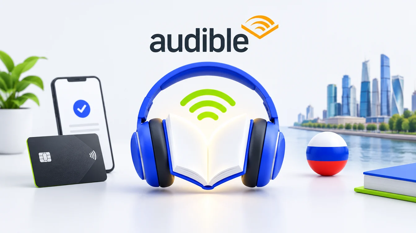 Как оплатить Audible из России в 2026 году: способы оплаты и инструкция