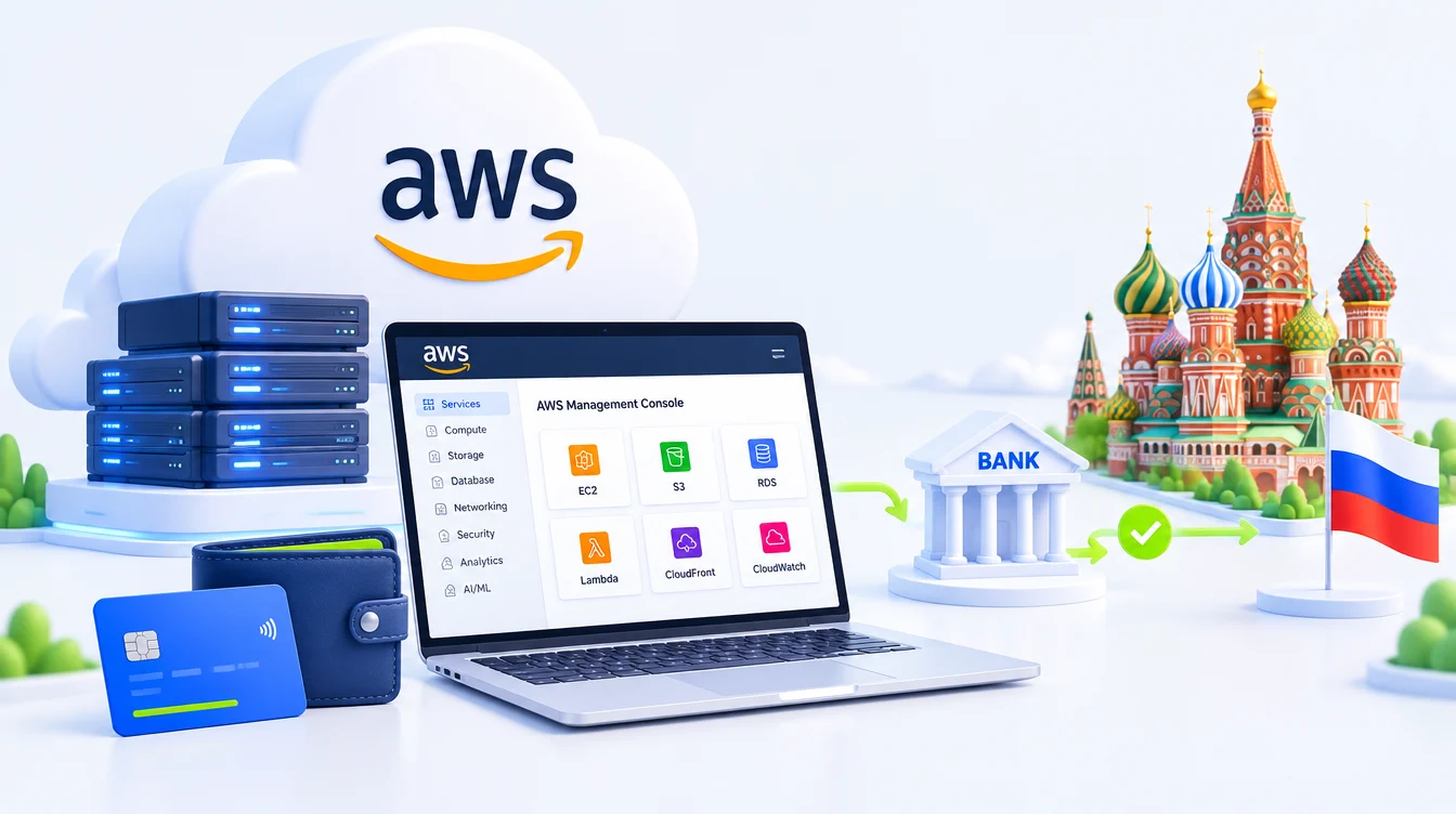 Как оплатить AWS из России в 2026 году: рабочие способы оплаты Amazon Web Services