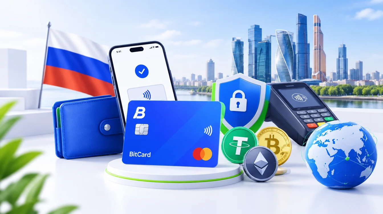 Как оплатить BitCard из России в 2026 году: покупка, пополнение и активация
