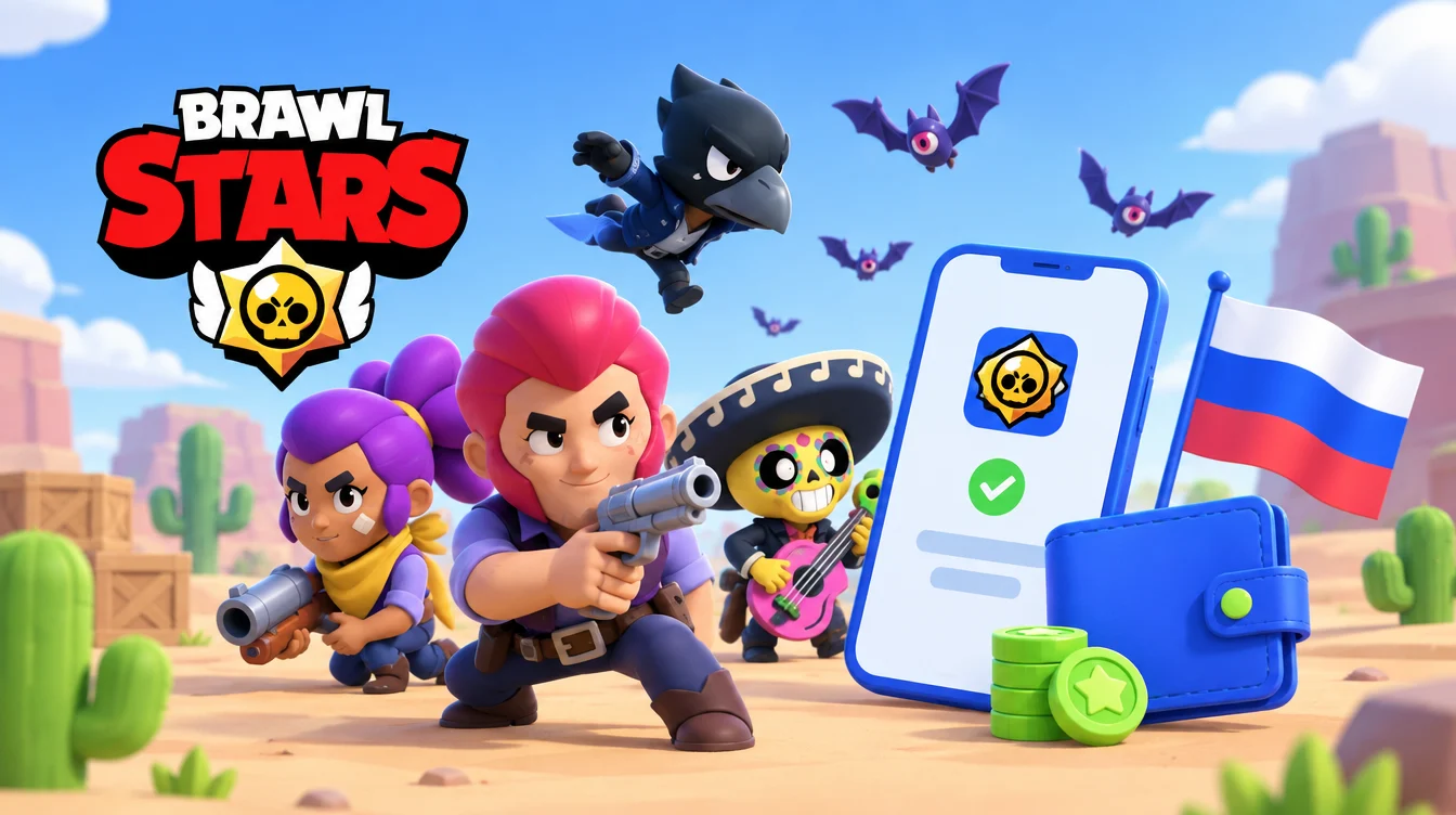 Как оплатить Brawl Stars из России в 2026 году: рабочие способы, цены и риски