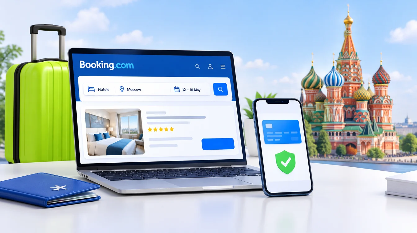 Как оплатить бронирование на Booking из России в 2026 году