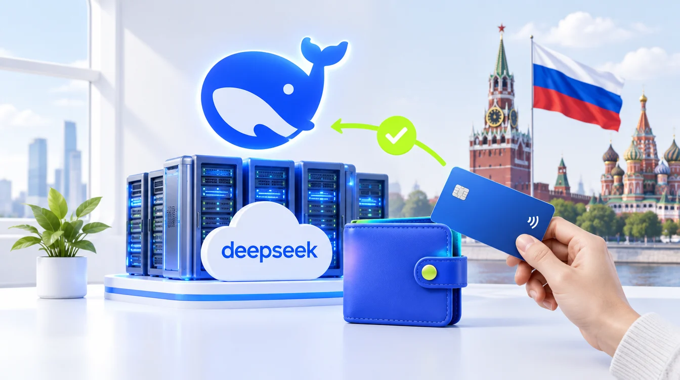 Как оплатить DeepSeek API из России в 2026 году: пополнение баланса и рабочие способы