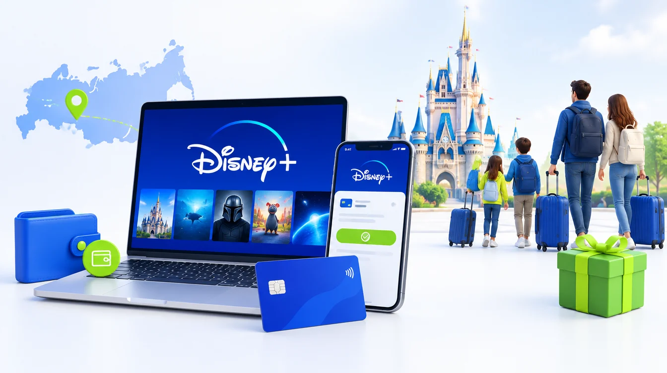 Как оплатить Disney+ из России в 2026 году: способы оплаты и пошаговая инструкция