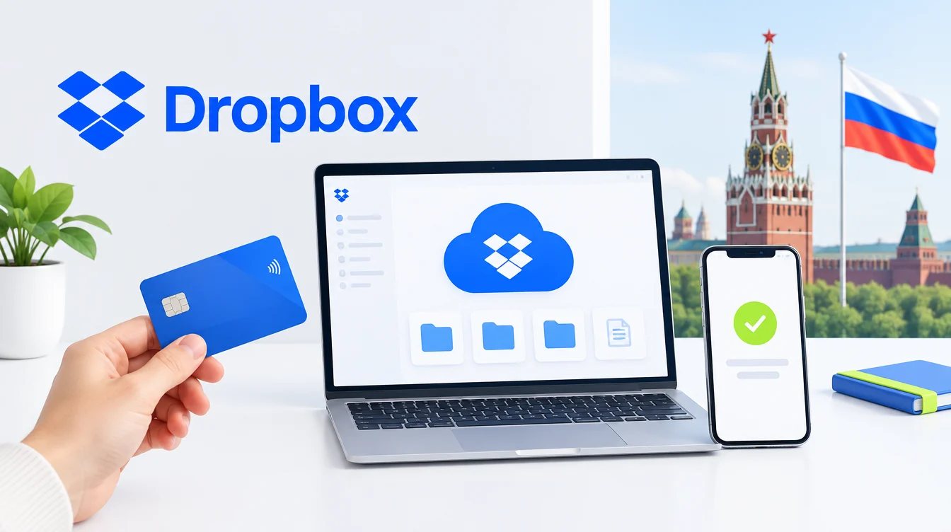 Как оплатить Dropbox из России в 2026 году: рабочие способы