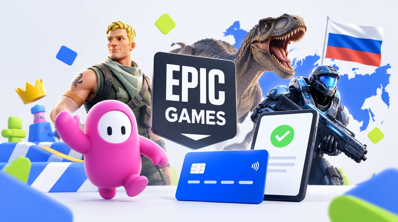 Как оплатить Epic Games из России в 2026: рабочие способы, инструкции и безопасность