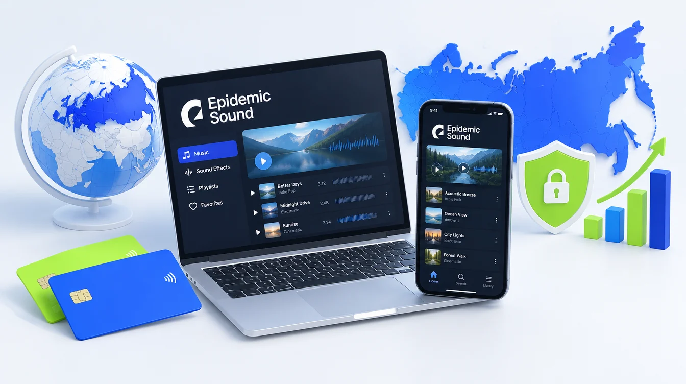 Как оплатить Epidemic Sound из России в 2026 году: рабочие способы купить подписку