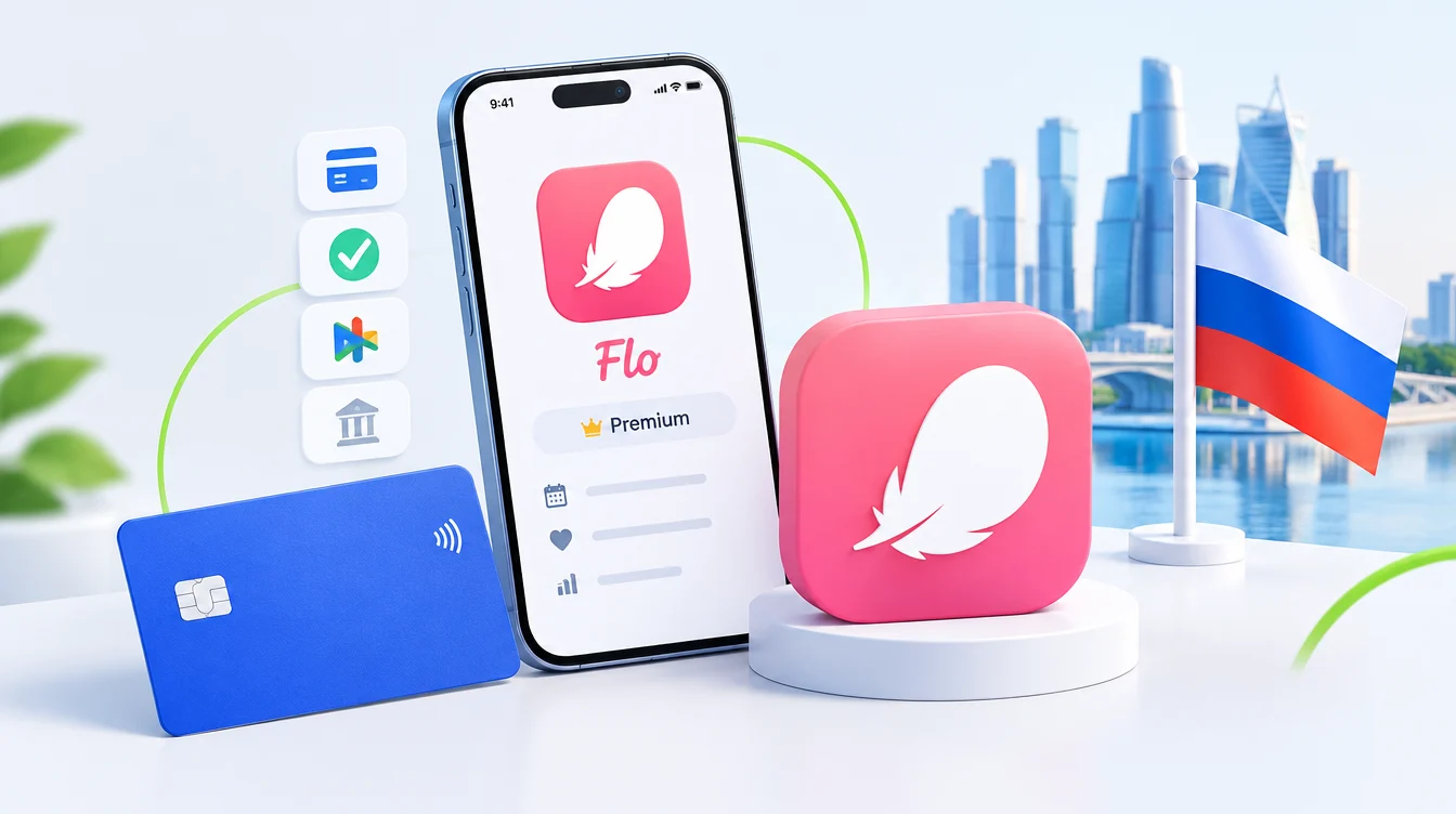 Как оплатить Flo Premium в России в 2026 году: все рабочие способы