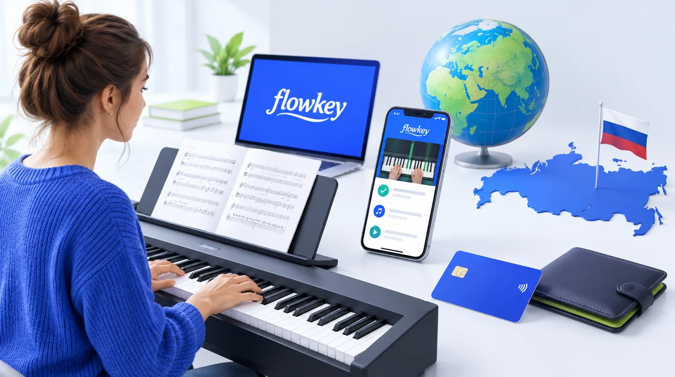Как оплатить Flowkey из России в 2026 году: все рабочие способы